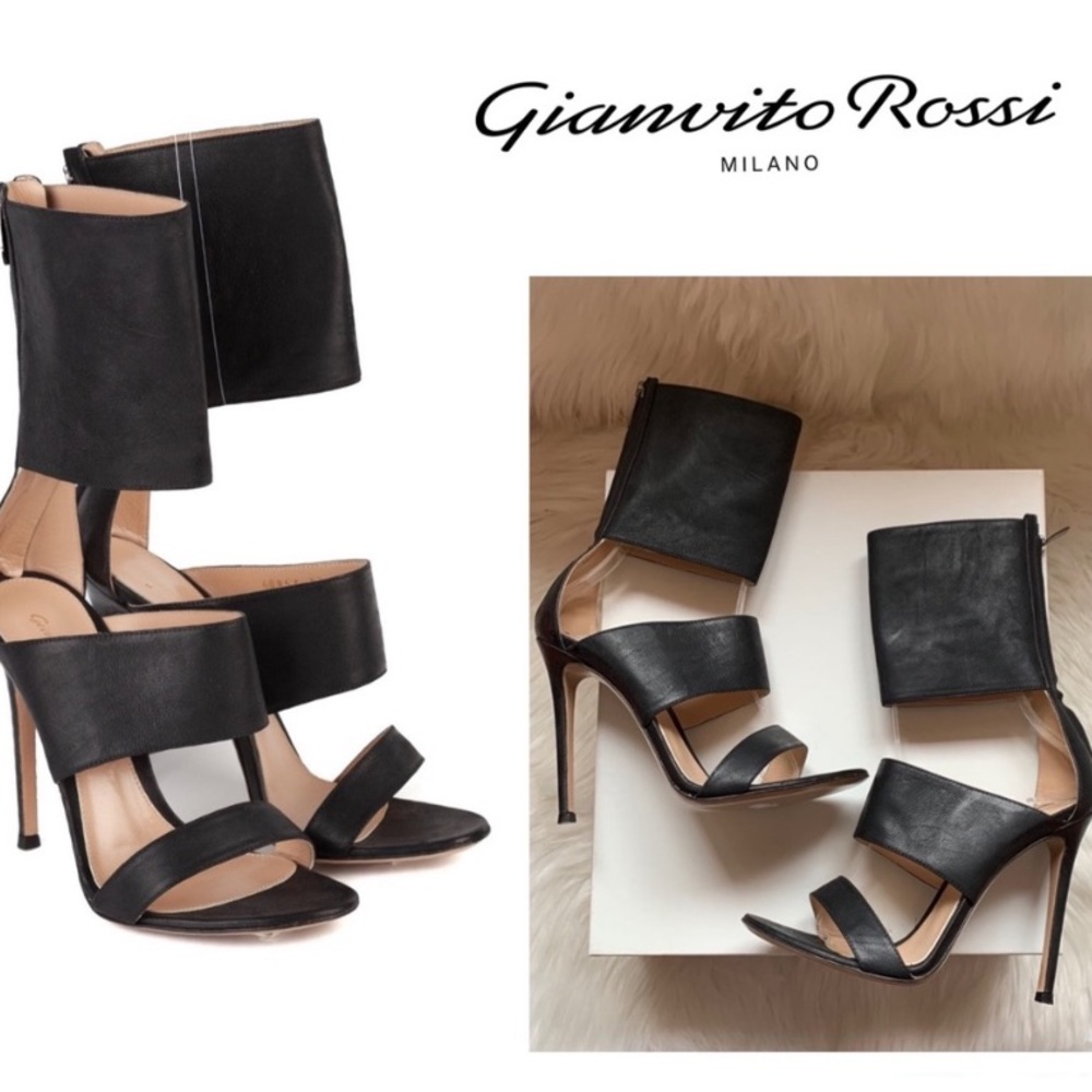 SOLD⭐️ Gianvito Rossi Triple Strap Heel